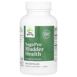 Підтримка сечового міхура 100 мг, Terry Naturally SagaPro Bladder Health, для чоловіків та жінок, 60 капсул