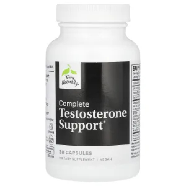 Підтримка тестостерону, Complete Testosterone Support, Terry Naturally, 30 капсул