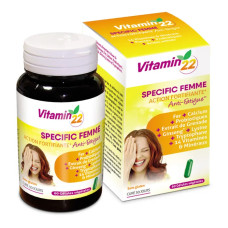 Вітамінний комплекс для жінок, Vitamin'22 Specifique Femme, 60 вегетаріанських капсул