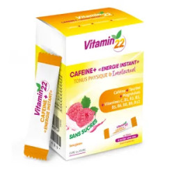Кофеїн+, Cafeine+ Vitamin'22, 14 стіків