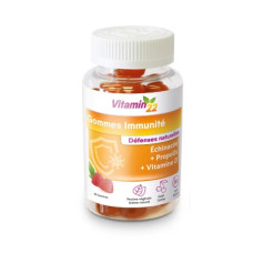 Підтримка імунітету, Gommes Immunite Vitamin'22, жувальні, 60 жувальних цукерок