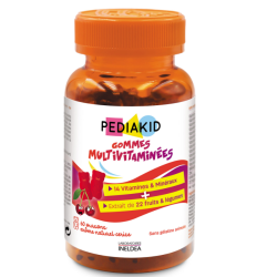Мультивітаміни для дітей, Multivitamin Pediakid, 60 жувальних цукерок.