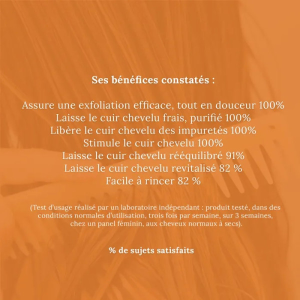 Скраб для шкіри голови, відновлюючий, Gommage cuir chevelu – Revitalisant, HEKKA, 150 мл