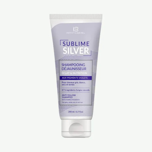 Шампунь для нейтралізації жовтизни волосся, Sublime Silver Shampoo, Institut Claude Bell, 200 мл