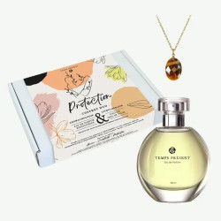 Парфумована вода та намисто «Тигрове око», Institut Claude Bell Duo Set Protection, 50 мл