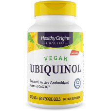 Убіхінол 100 мг Kaneka QH, Healthy Origins Ubiquinol, 60 капсул