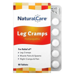 Судоми в ногах, NatraBio Leg Cramps, 60 таблеток