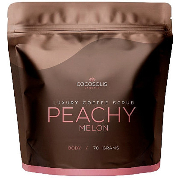 Кавовий скраб для тіла, Luxury Coffee Scrub BOX, COCOSOLIS, набір, 280 г (4 x 70 г)