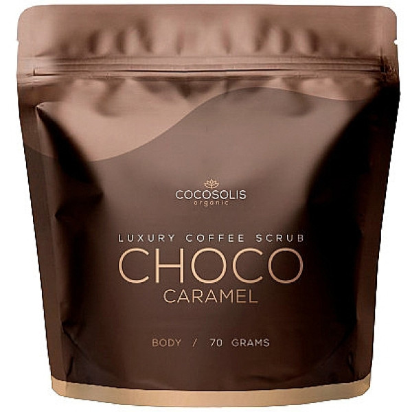 Кавовий скраб для тіла, Luxury Coffee Scrub BOX, COCOSOLIS, набір, 280 г (4 x 70 г)