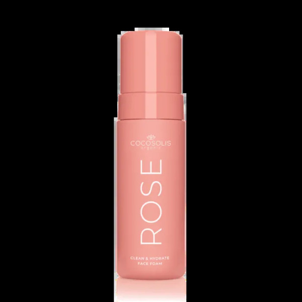 Пінка для вмивання, ROSE Clean & Hydrate Face Foam, COCOSOLIS, 150 мл