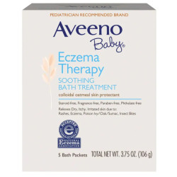 Суміш для ванни від дерматиту, Aveeno Soothing Bath, 5 процедур, 106 г