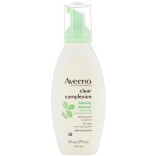 Очищуюча пінка 180 мл, Aveeno Foaming Cleanser, Active Naturals
