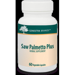 З пальметто, Genestra Brands Saw Palmetto Plus, 60 вегетаріанських капсул
