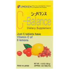 Вітамін C-Balance, Umeken Vitamin C (C-Balance), 433 таблетки