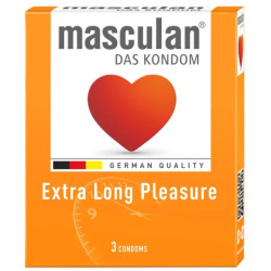 Презервативи для тривалого задоволення, Masculan Extra Long Pleasure, 3 шт