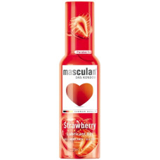 Гель мастило інтимний смак полуниці, Masculan Lubricant Gel, 75 мл