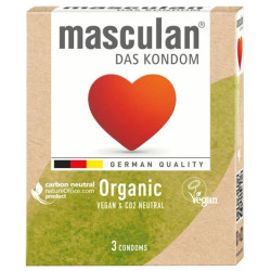 Презервативы органик, Masculan Organic, 3 шт