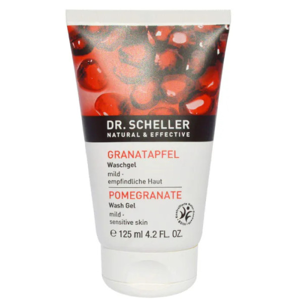 Гель для умывания, Wash Gel, Dr. Scheller, мягкий, для чувствительной кожи, гранат, 125 мл