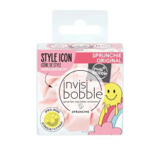 Гумка браслет для волосся, SPRUNCHIE Retro Dreamin Paint No Mountain High Invisibobble, персиковий