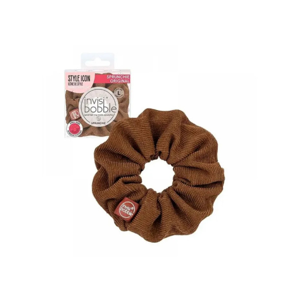 Резинка-браслет для волосся, SPRUNCHIE Woke Up Like This, Invisibobble, колір коричневий