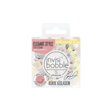 Резинка браслет для волос, SPRUNCHIE SLIM Rurik Gislason Twist it Up Invisibobble, зеленая серая
