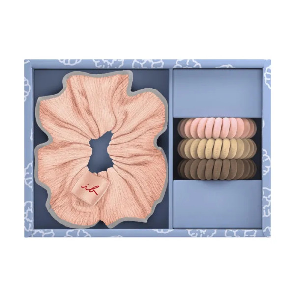 Подарунковий набір, GIFT SET Nothing Can Stop, Invisibobble, 1 резинка SPRUNCHIE та 3 резинки POWER