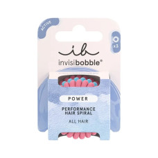 Гумка браслет для волосся, POWER Rose and Ice Invisibobble, рожевий синій