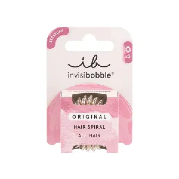 Резинка-браслет для волосся, ORIGINAL Bronze Me Pretty, Invisibobble, колір мерехтливо золотий