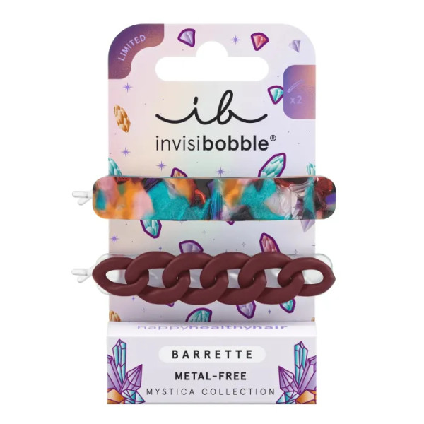 Заколки для волосся, Barrette Mystica Rest is Mystery, Invisibobble, колір коричневий\/різнокольоровий