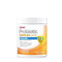 Пробіотик 12.5 млрд ДЕЯ з клітковиною, GNC Probiotic Complex with Fiber, порошок, 315 г