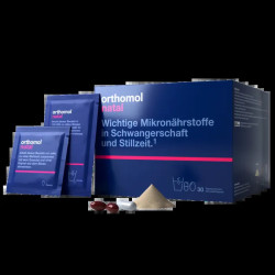 Витамины для беременных, Orthomol Natal, 90 капсул + 30 порошков