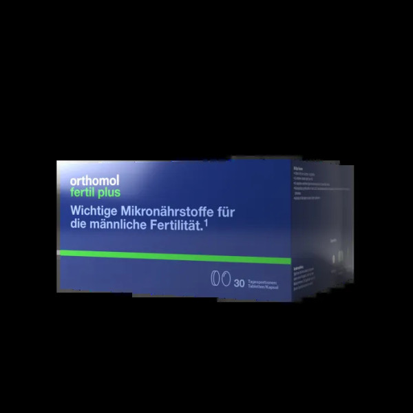 Репродуктивне здоров'я чоловіків, Fertil Plus, Orthomol, 30 капсул + 90 таблеток (30 днів)