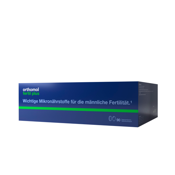 Репродуктивне здоров'я чоловіків, Fertil Plus, Orthomol, 90 капсул +270 таблеток