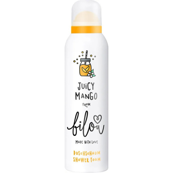Пінка для душу, Shower Foam Juicy Mango, Bilou, соковитий манго, 200 мл