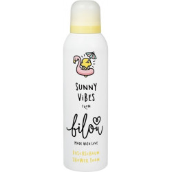 Пенка для душа, аромат освежающий сорбет, Shower Foam Sunny Vibes Bilou, 200 мл