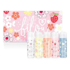 Подарунковий набір 5 в 1, Set Limited Collection Bilou, лімітований випуск, 5 міні-пінок для душу