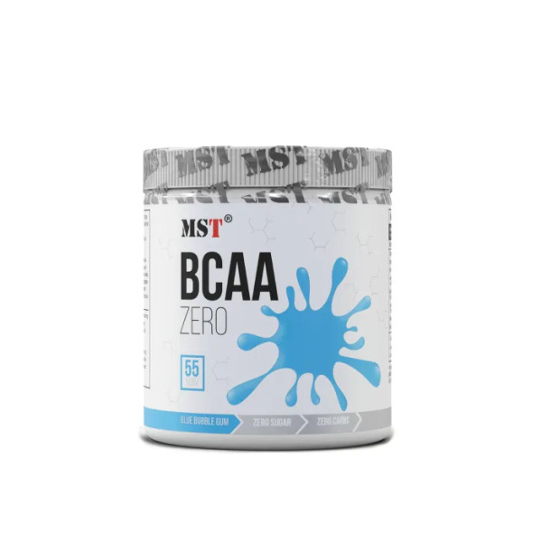 Амінокислоти ВСАА, смак бабл гам, Nutrition BCAA Zero, MST, 330 г