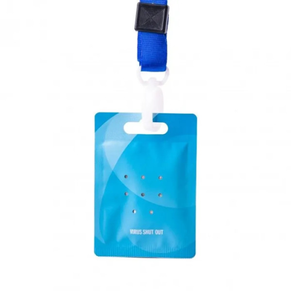 Блокатор вірусів та алергії, Toa Sangyo, Virus Shut Out, бейдж для дорослих, 1 шт