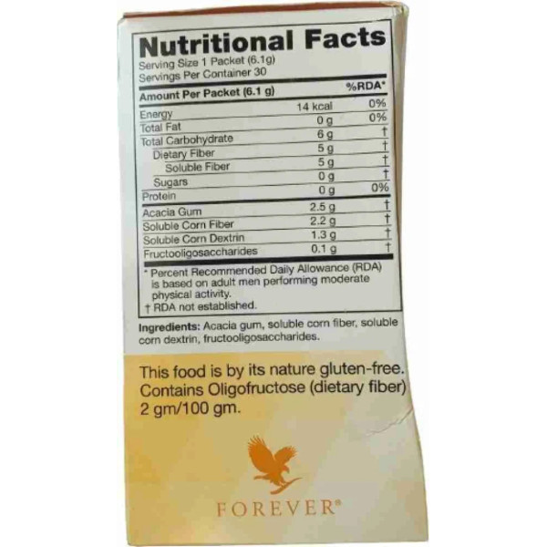 Клітковина, Fiber, Forever Living, 30 пакетиків