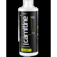 L-карнітин рідкий, смак зелене яблуко, L-Carnitine Liquid Progress Nutrition, 1 л