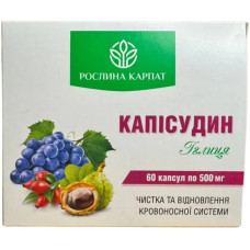 Каписудин 500 мг, Roslyna Karpat, 60 капсул