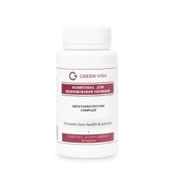 Гепатопротекція, комплекс, Грін-Віза Hepatoprotection, 90 капсул