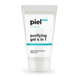 Очищающий гель 4 в 1 для проблемной кожи, Piel Cosmetics Purifying Gel Cleaner 4 in 1, 150 мл