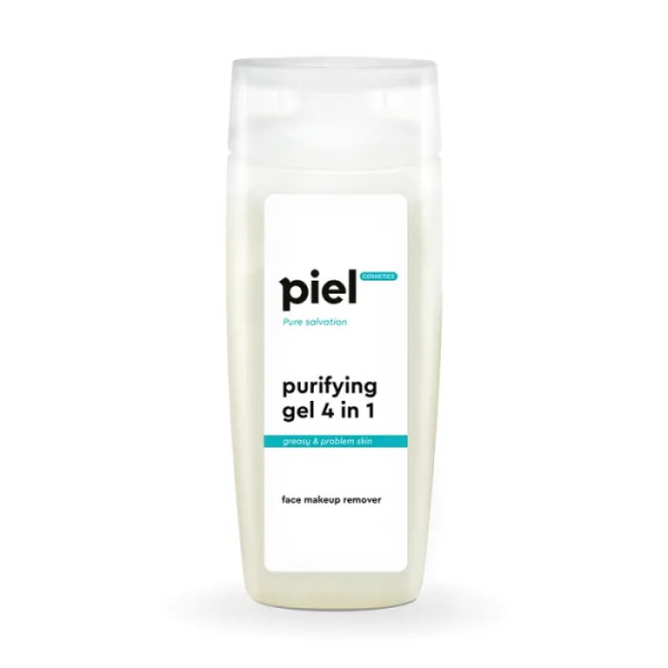 Гель-демакіяж для вмивання проблемної шкіри, Purifying Gel 4 in 1, Piel Cosmetics, 200 мл