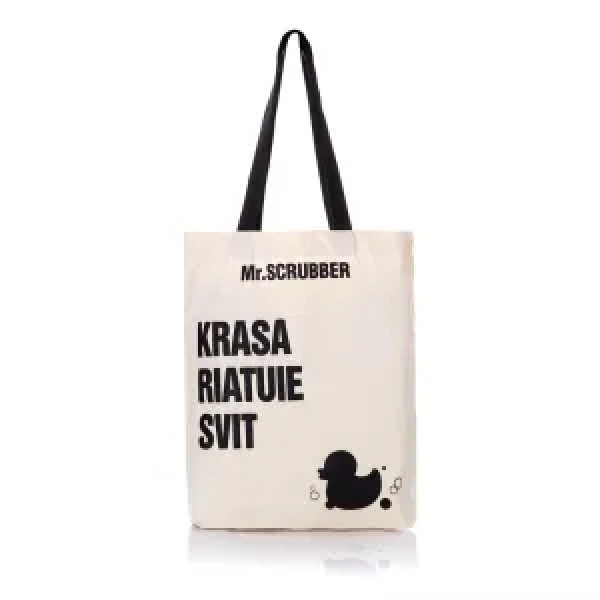 Сумка-шоппер, Krasa Riatuie Svit, Shopping Bag, Mr. Scrubber, 1шт