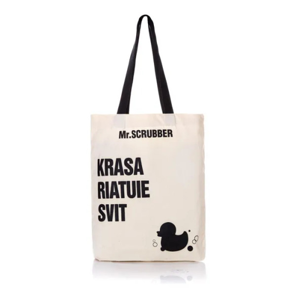 Сумка-шоппер, Krasa Riatuie Svit, Shopping Bag, Mr. Scrubber, 1шт