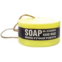 Мило з люфою на шнурку, лимон з м'ятою, Loofah soap Mr. Scrubber, 140 г