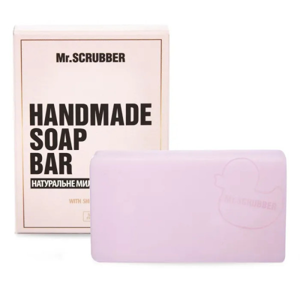 Брусковий мило ручної роботи Смородина, Handmade Soap Bar, Mr.Scrubber, в подарунковій коробці, 100 г