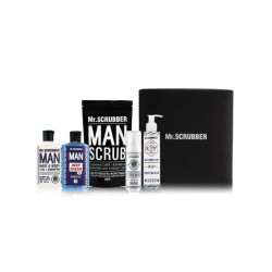 Набор базовый для мужчин, Mr. Scrubber Set, скраб шампунь гель для душа