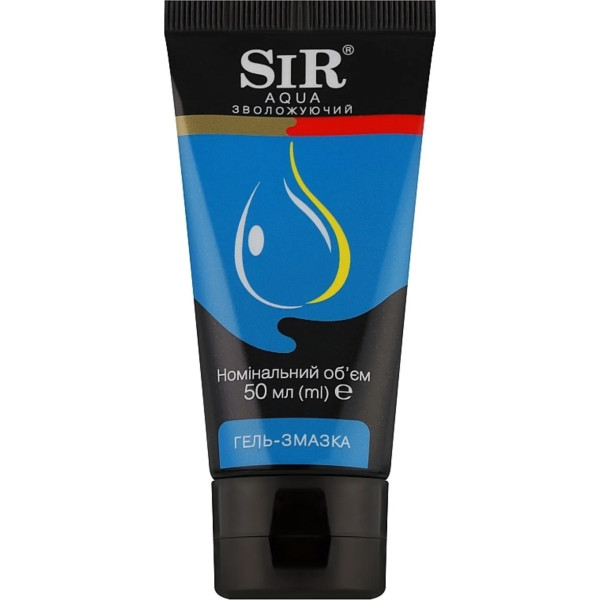Гель-змазка, SIR, інтимний, Зволожуючий, 50 мл